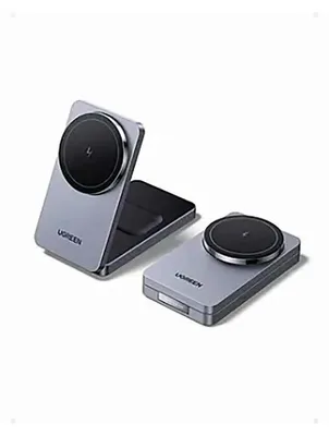 Image de Chargeur sans fil Ugreen pour iPhone et AirPods, transparent  Transparent, taille unique