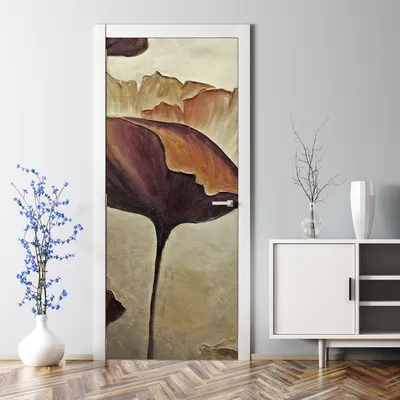 Produktbild von Dekorative Türtapete Türposter Tür dekoration selbstklebend Türaufkleber Landschaftsmalerei 70 x 200 cm