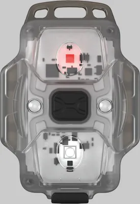 Produktbild von Armytek Crystal Stirnlampe, Lichtfarbe weiß und rot - Farbe rot