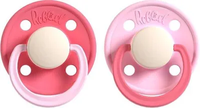 Produktbild von Famanu Schnuller Set aus 2 Stück - Kirschenform, BPA-frei, für Babys ab 6 Monaten