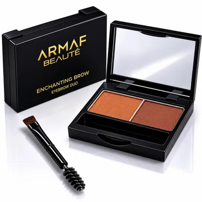 Produktbild von Armaf - Enchanting Brow Augenbrauenpuder Duo - 02 Cappuccino