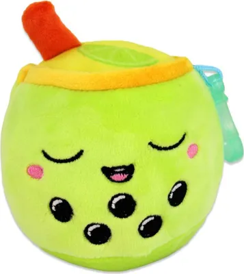 Produktbild von Tropical Bubble Tea Anhänger aus Plüsch - ca. 10 cm