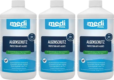 Produktbild von mediPOOL Algenschutz 3x 1 L