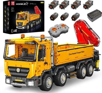 Obrázek produktu pro Stavebnice samohybného jeřábu, 68 x 21 x 28 cm, RC, motorizovaná, od 14 let