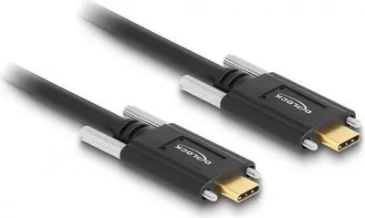 Image de DELOCK USB-Kabel Supersp. 10Gbps C->C St/St je 2 Schr. 1.0m