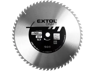 Zdjęcie produktu dla Brzeszczot z ostrzami SK Extol Craft (19125) 500x3.0x30mm