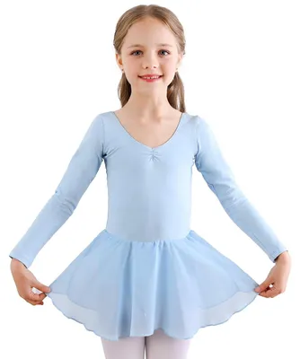 Produktbild von Solidchoice – Ballettanzug für Mädchen mit langen Ärmeln