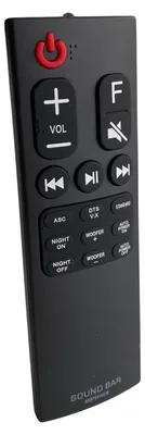 Produktbild von Ersatz LG Soundbar Fernbedienung LAC553B | LAS160B | LAS160BAEUSLLK