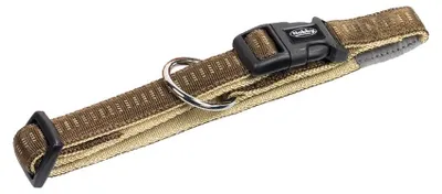 Produktbild von Nobby Halsband Soft Grip, braun L: 40/55 cm, B: 25 mm, 1 Stück
