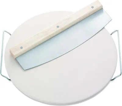 Image de Leifheit 3159 Pizzasteen Rond Met Mes