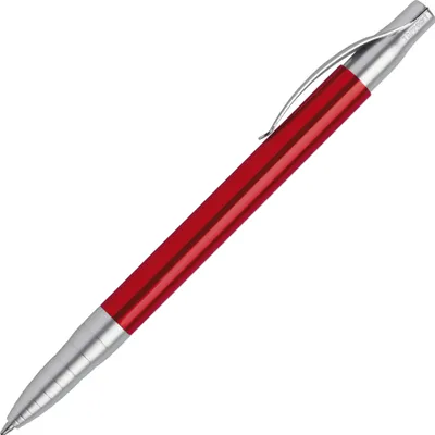 Produktbild von Kugelschreiber / aus Metall / Farbe: rot