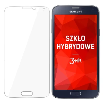 Produktbild von 3mk Display Hybridglas FlexibleGlass für Samsung Galaxy S5 SM-G900F 0,3mm 7H