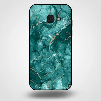 Obrázek produktu pro Smartphonica Pouzdro na mobil pro Samsung Galaxy A5 2017 s mramorovým potiskem - Zadní kryt z TPU s mramorovým designem - Gold Green