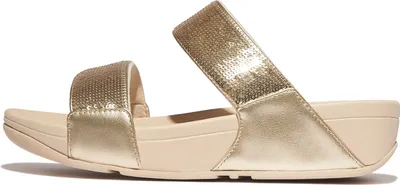 Produktbild von FitFlop Lulu Sequin Slides Platino Größe EU 42