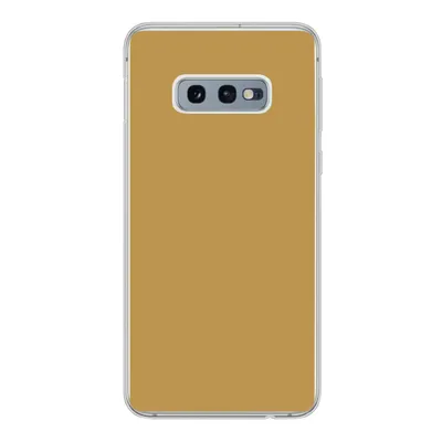 Produktbild von MuchoWow® Handyhülle Schutzhülle Hülle für Samsung Galaxy S10e Ockergelb - Farbe - Herbst - Gelb - Fest - Farben Silikon Softcase Handy Hülle - Handy