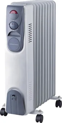 Produktbild von Smartway WFOR229, Öl-Heizlüfter, Öl, Drinnen, Flur, Weiß, Drehregler