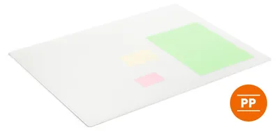 Obrázek produktu pro DURABLE Stolní podložka 650x500 mm se zaoblenými okraji PP, transparentní, 712319