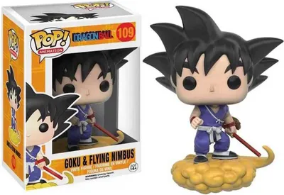 Produktbild von Dragonball - Goku & Flying Nimbus 109 - Funko Pop! - Vinyl Figur