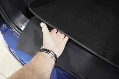 Produktbild von Kofferraummatte mit Ladekantenschutz passend für Mazda CX-5 Bj.2011-2018