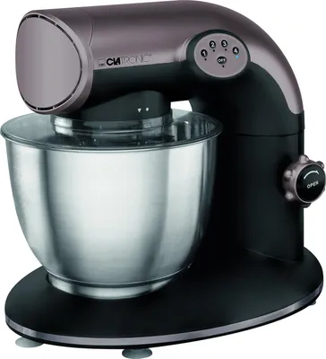 Produktbild von Clatronic KM 3633 W, 5,6 l, Schwarz, Edelstahl, Tasten, Edelstahl, 1200 W, 50 Hz