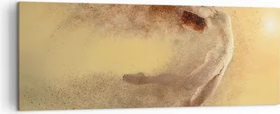 Produktbild von Bild auf Leinwand - Leinwandbild - Frau Abstraktion - 140x50cm - Wand Bild - Wanddeko - Wandbilder - Leinwanddruck - Bilder - Kunstdruck - Wanddekoration - Leinwand bilder - Wandkunst - AB140x50-4061