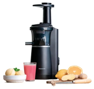 Produktbild von Panasonic Slow Juicer MJ-L501KXE, elektrischer Obst- und Gemüse-Entsafter, 150 W