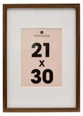 Produktbild von Bilderrahmen „manu“, 21 x 30 cm, braun  - Atmosphera créateur d'intérieur