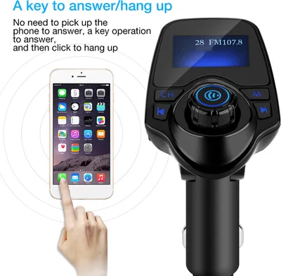Image de T11 Bluetooth Wireless Handsfree Car Kit MP3 Player FM Transmitter USB Charger
