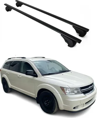 Obrázek produktu pro Střešní nosiče Příčné pro Dodge Journey 2008-2024 Černá