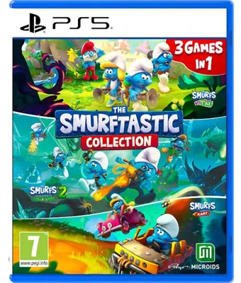 Produktbild von Microids The Smurfs – Mission Vileaf Smurftastic Edition PS5, PlayStation 5, Multiplayer-Modus, E (Jeder)