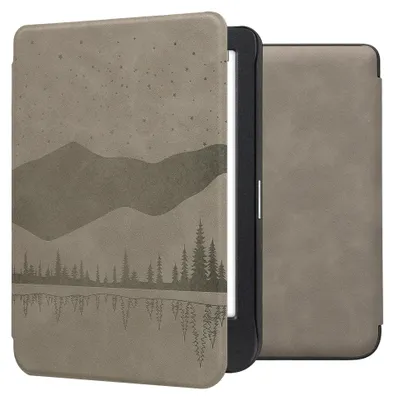 Produktbild von kwmobile Schutzhülle für Kobo Clara BW / Clara Colour / Tolino Shine (5) / Shine Color Hülle - eReader Case aus Kunstleder mit Auto Sleep Funktion -