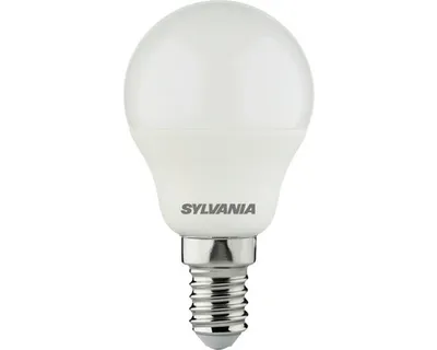 Produktbild von Sylvania 0029627 E14 4.5W/6500K LED-Tropfen, Sockel E14, 4,5 Watt, Neutralweiß, 6500 K, 5kWh/1000h