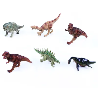 Produktbild von Sammelfiguren Set mit 6 verschiedenen Ausführungen, jeweils 11-13 cm groß