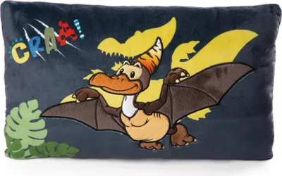 Produktbild von NICI Kopfkissen Dino Orny 43 x 25cm, GRÜN