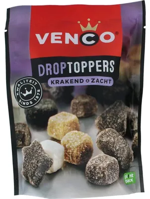 Productafbeelding van Venco Droptoppers Krakend En Zacht (215 gr)