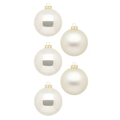 Produktbild von Weihnachtskugeln Glas 3cm 24 Stück - Champagner
