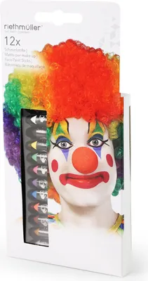 Immagine prodotto di Amscan Set trucco viso 12 pezzi
