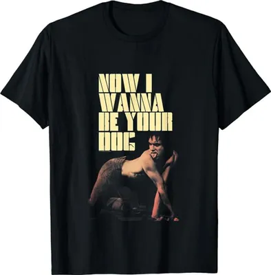 Obrázek produktu pro Iggy & The Stooges - "Wanna Be Your Dog" Tričko pro muže/dámy Uni RO5856 (XL) (Černá)
