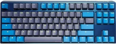 Produktbild von Ducky One 3 TKL DayBreak, Kabelgebunden, USB, Mechanischer Switch, QWERTZ, RGB-LED, Blau, Grau, Gelb