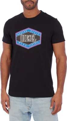 Produktbild von Diesel Bedrucktes Kurzarm-T-Shirt für Herren A06497-70GRAI