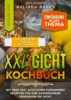 Produktbild von XXL Gicht Kochbuch