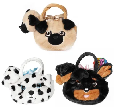 Produktbild von Toi-Toys Plüschhund Kuscheltier in Hundetasche Spielzeug