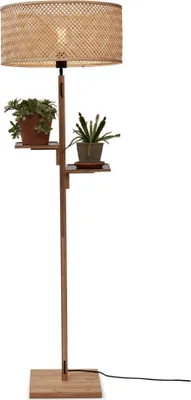 Produktbild von GOOD&MOJO - Stehleuchte Java - Bambus - Ø50x158cm für Wohnzimmer, Schlafzimmer