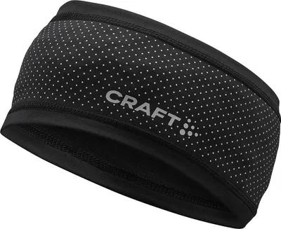 Produktbild von Craft Lumen Fleece 2 Stirnband Funktion - Schwarz  | Größe: L/XL