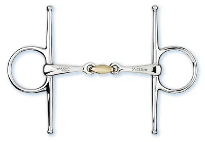 Produktbild von Stübben SteelTec Schenkeltrense Doppelt Gebrochen 16 mm Gebiss 10,5 cm