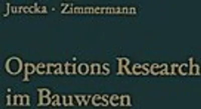 Zdjęcie produktu dla Operations Research im Bauwesen
