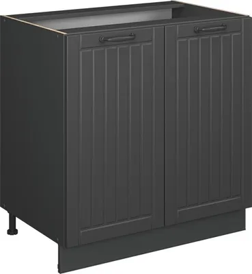 Obrázok produktu pre Kuchynská spodná skrinka Vicco Fame-Line Tmavo-sivá/antracitová 80 cm antrasiitti työtaso, Model 56663
