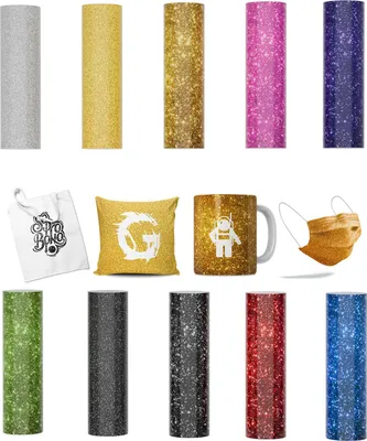 Obrázek produktu pro 10 kusů sublimačního přenosového papíru 11,4x30,5 cm s leskem na trička, hrnky šC Infusible Ink přenosová fólie k nažehlení