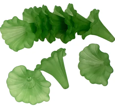 Produktbild von Blütenkelch-Perlen 10er-Pack 41x35mm Kelche Lilien Röcke Blumenkelch Farbauswahl