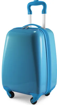 Produktbild von HAUPTSTADTKOFFER - For Kids - Kindergepäck, Kinderkoffer, Trolley für Kinder mit Feen-Aufklebern, Motiv Kindertrolley Mädchen Jungs, 4 Rollen, 24 Liter,Cyanblau
